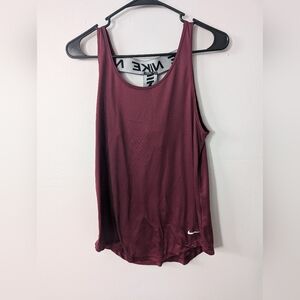 Nike Women's Maroon‎ Tank Top